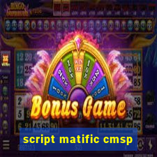 script matific cmsp